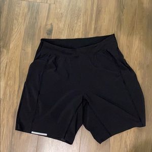 Lululemon 9” unlined short black medium